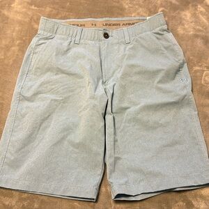 Under Armour Men’s Golf Shorts, Light Blue, Size 32